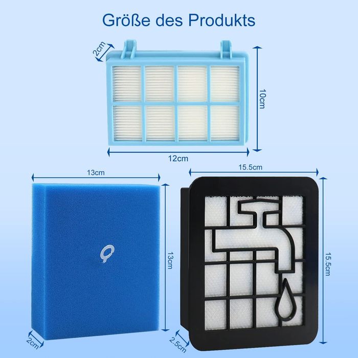 Комплект фільтрів для пилососа  Philips