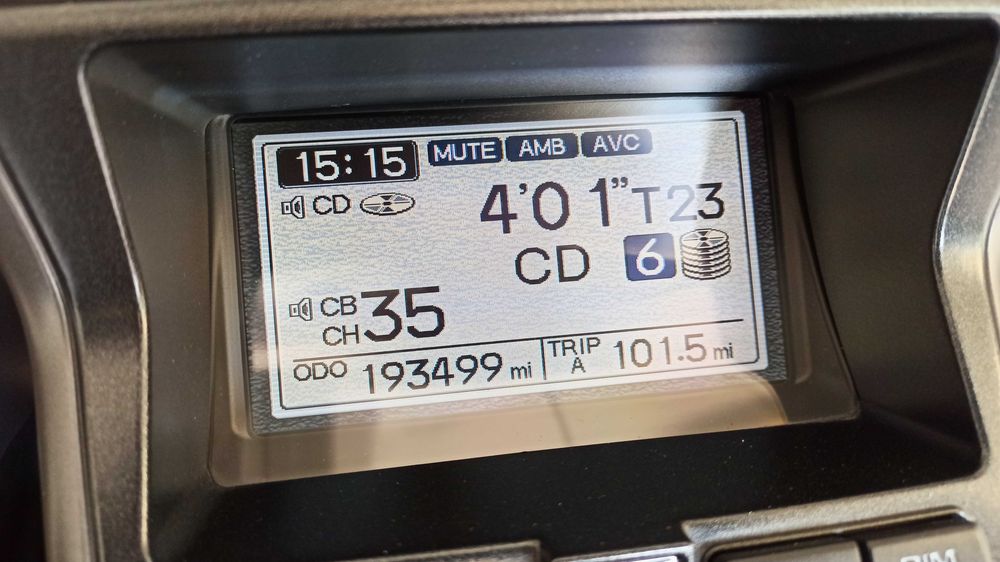 CB RADIO modul GL1800 GoldWing komplet