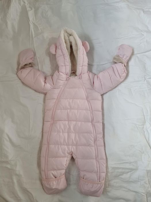 Kombinezon zimowy dla dziewczynki rozmiar 74