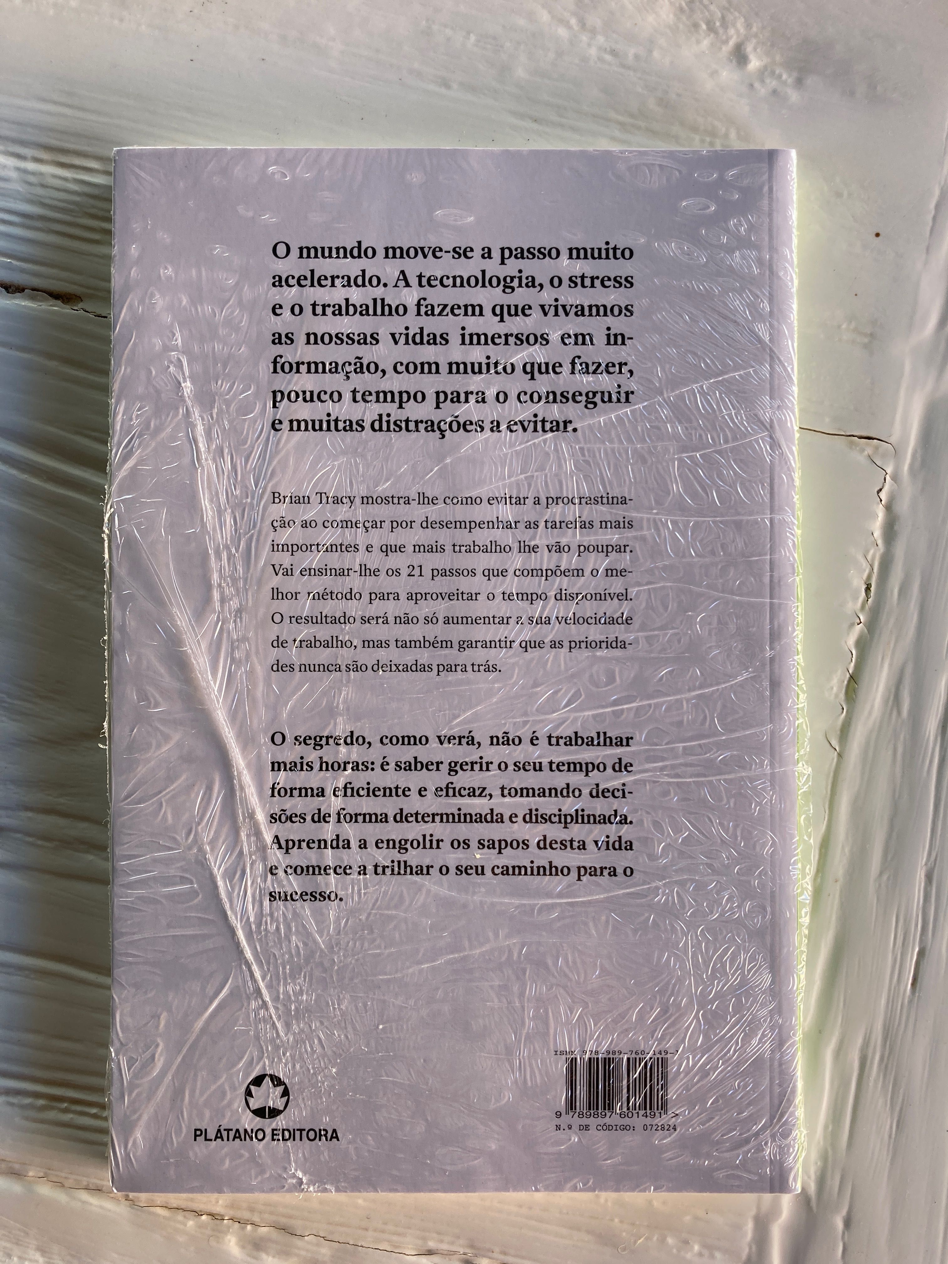 Livro engula esse sapo Brian Tracy presente natal
