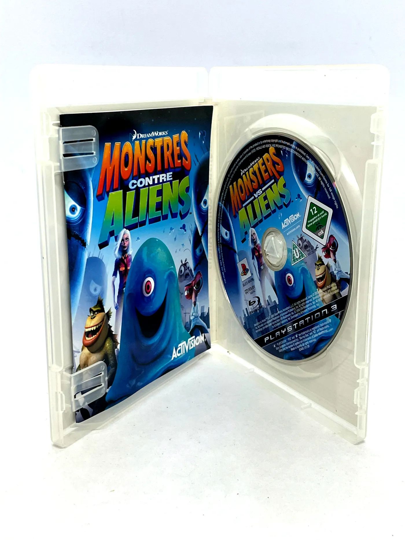 Monsters vs Aliens PS3 Po Angielsku
