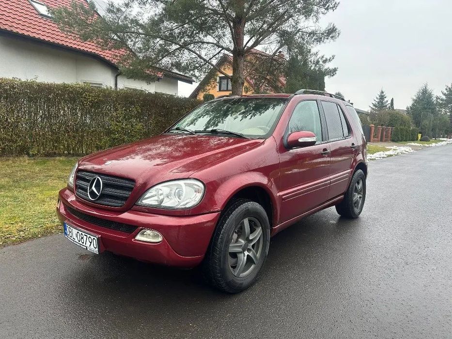 Mercedes-Benz ML W163 Lift ML 270 CDI Skórzana Tapicerka Zarejestrowany PL