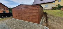 Garaż Blaszany, Blaszak, 6 x 6 Orzech!