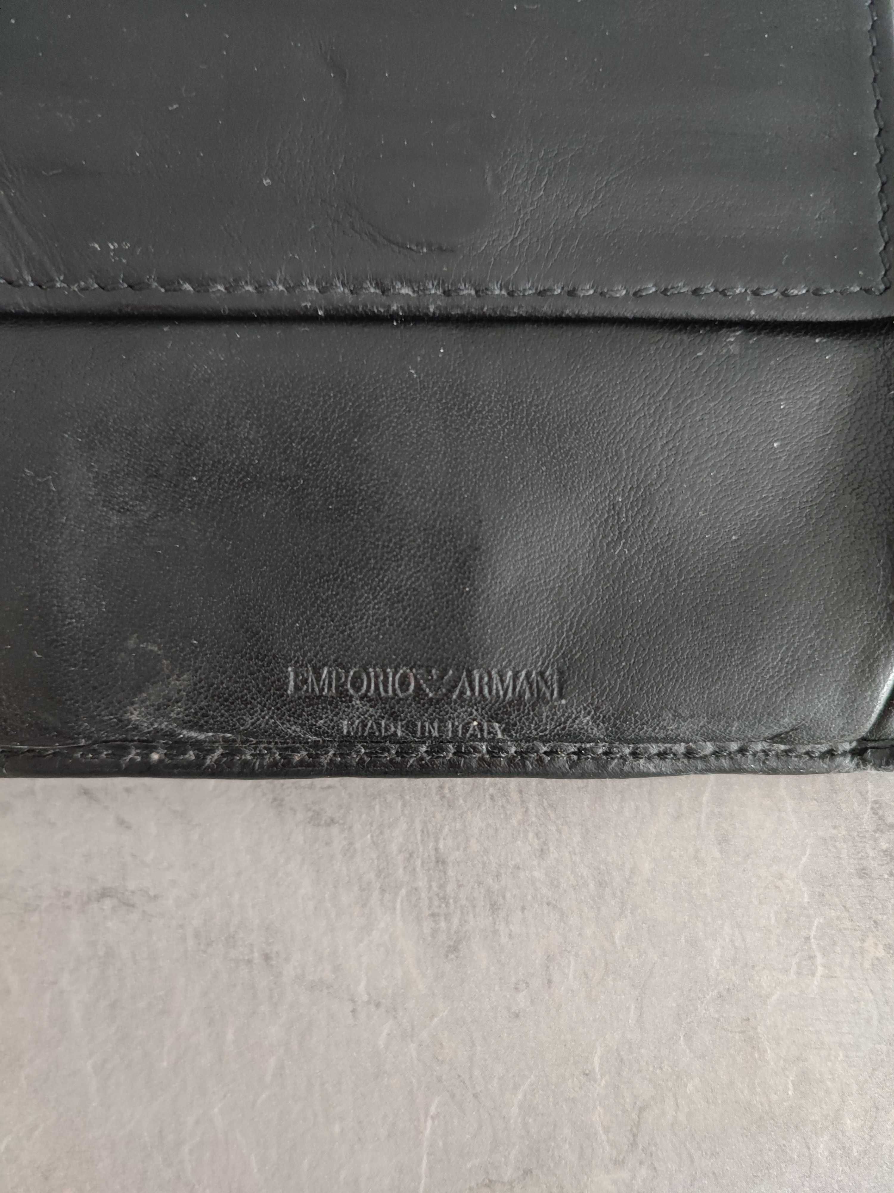 Carteira em pele homem Emporio Armani