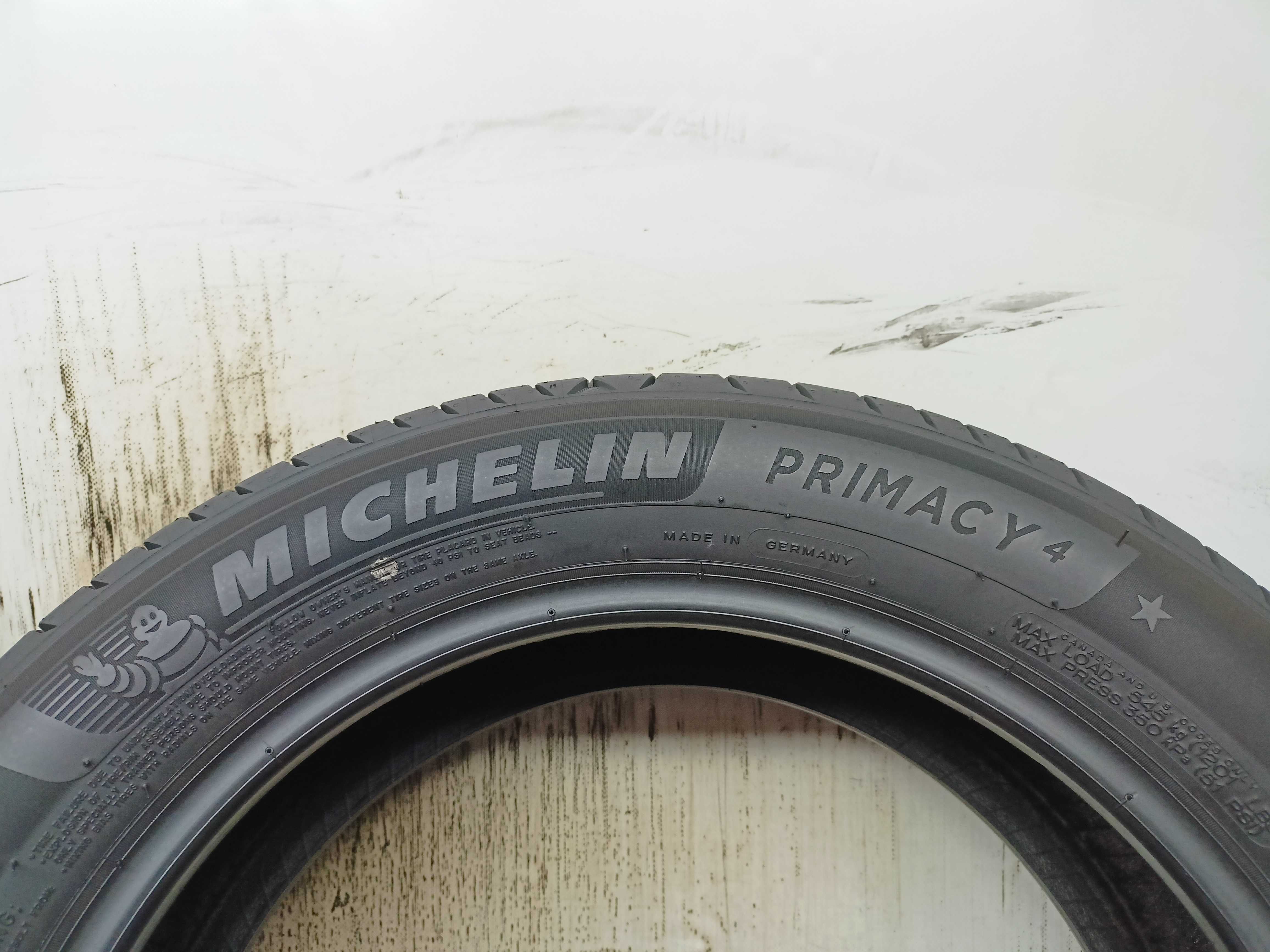 Michelin Primacy 4 195/55/16 2021rok 87W 2x6,9 2x6,5mm (4159)