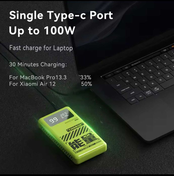 145W PD 25000mAh (MOVESPEED) Energy Planet Power Bank.