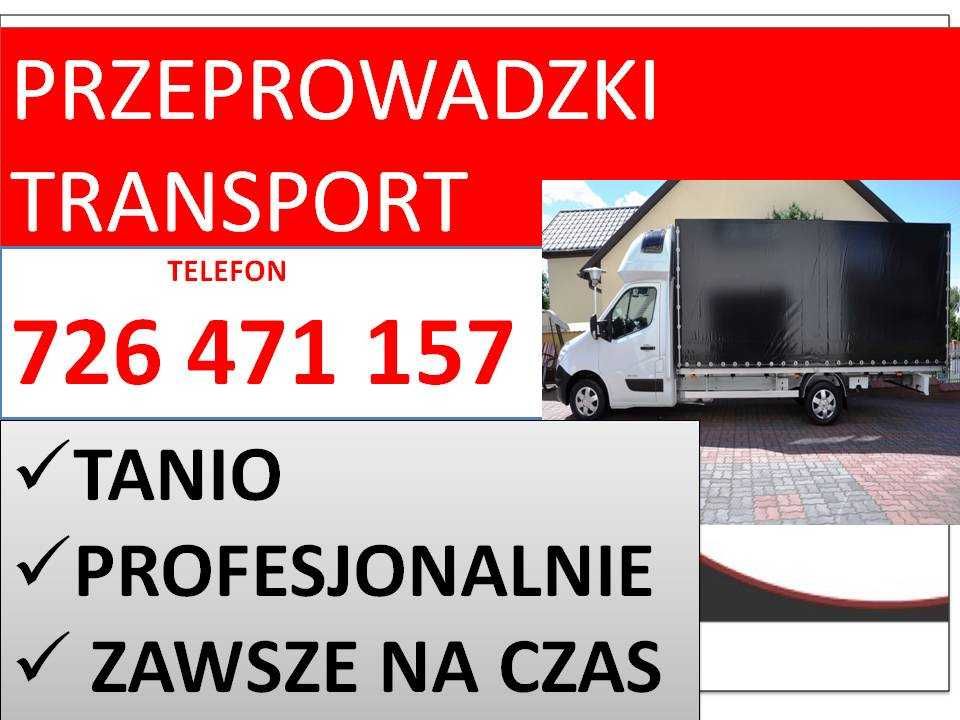 Przeprowadzki transport wywóz utylizacja mebli auta z windą Tanio