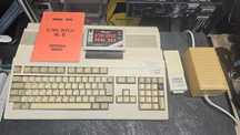 Amiga 500 plus Action Replay MK II, modulator