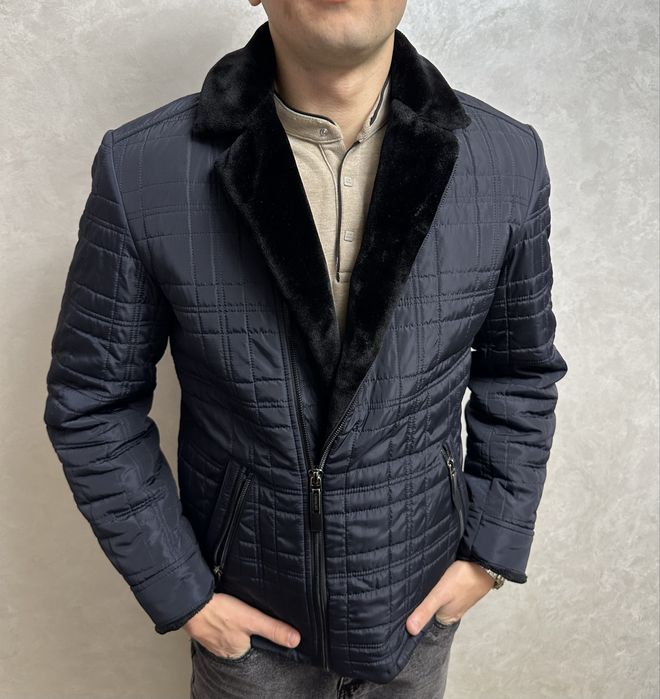 Нарядна зимова куртка чоловіча на зиму недорого ідеальний стан пуховик