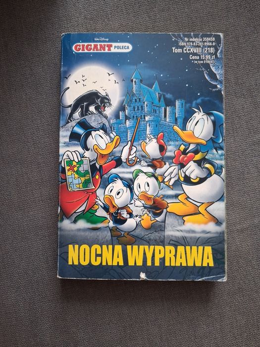 Komiks gigant nocna wyprawa