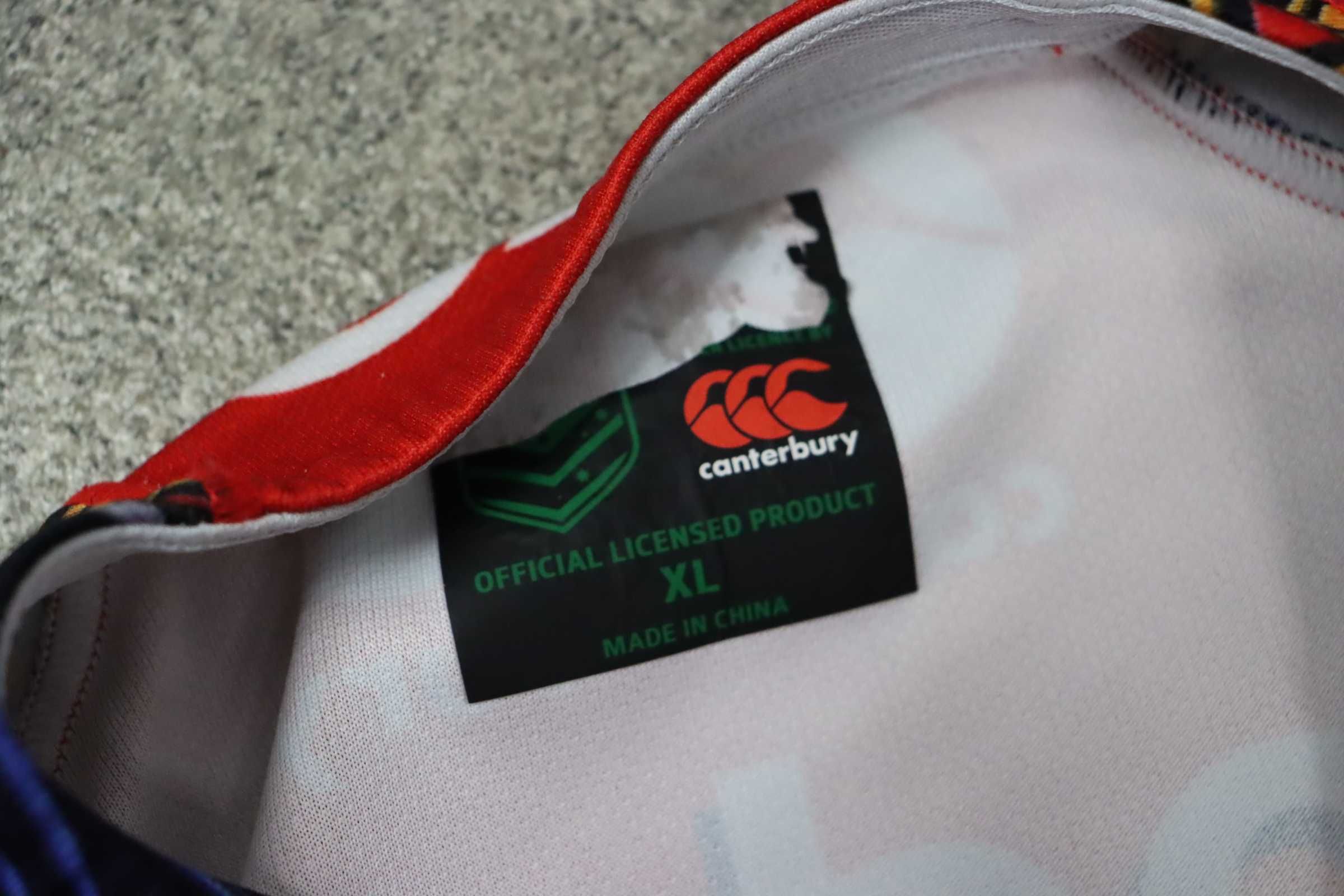 Canterbury koszulka rugby Warriors Nowa Zelandia rozmiar XL
