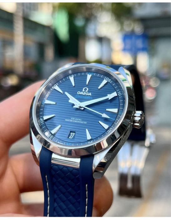 Швейцарские часы Omega Seamaster Aqua Terra 150 m Rubber Strap