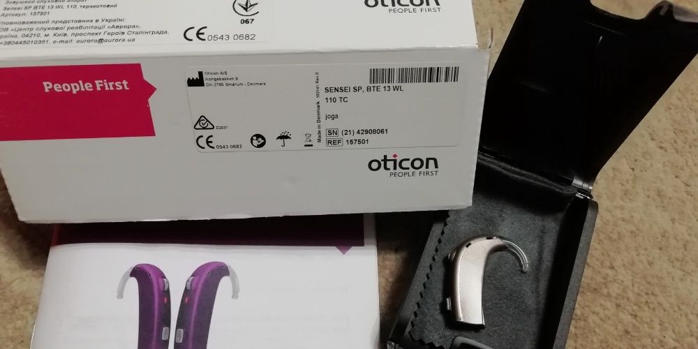 Слуховой аппарат Oticon Sensei SP, BTE 13 WL