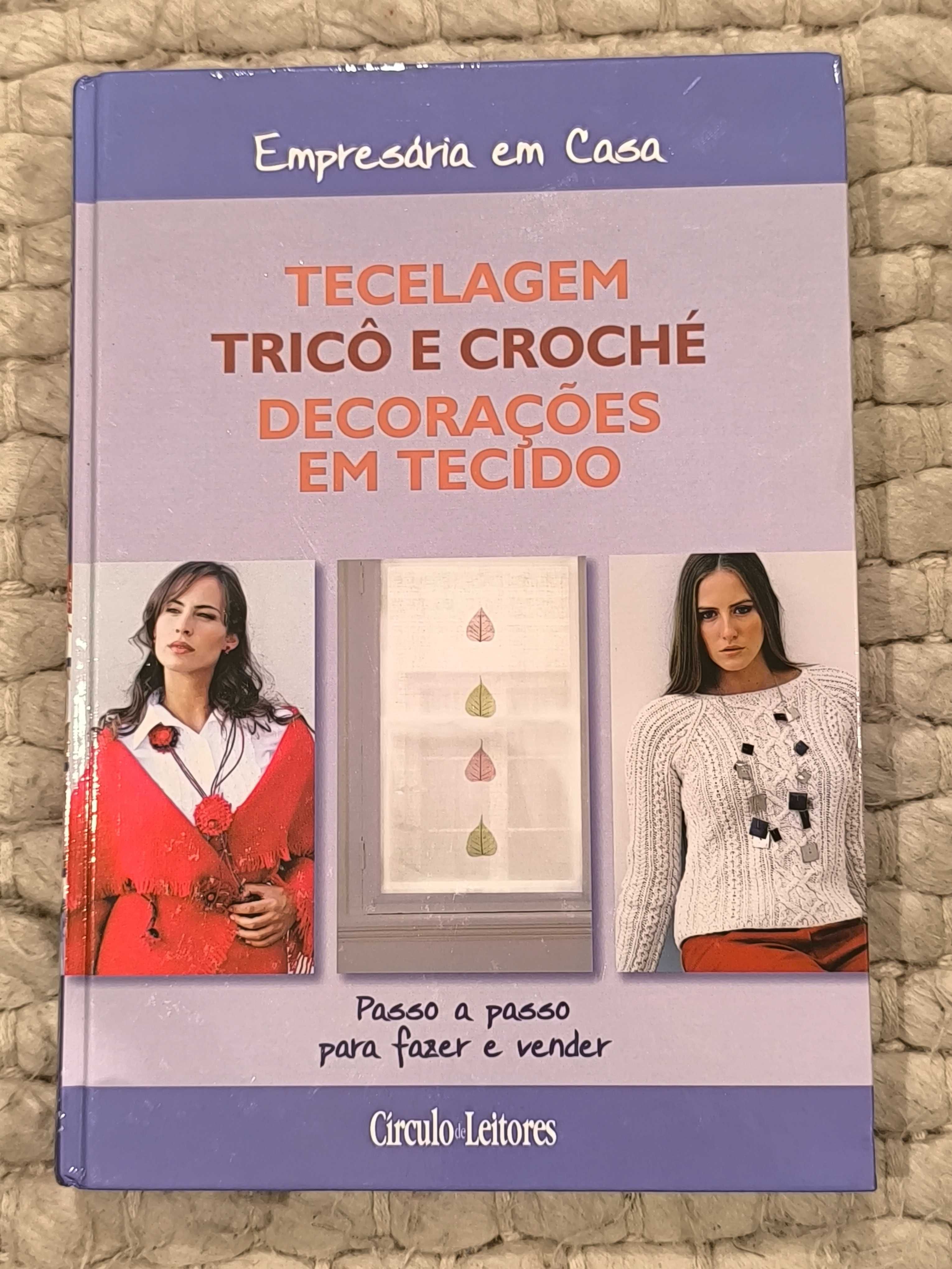Tecelagem, tricô e croché, decorações em tecido - Empresária em casa