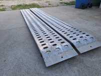 Trapy Najazdy aluminiowe 3m solidne