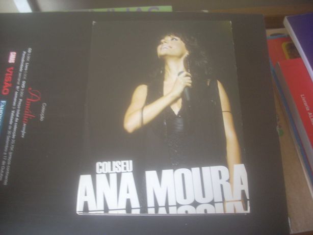 Ana Moura Coliseu-Dvd - CD - 2 discos.Original.Selo Igac.Como novo.