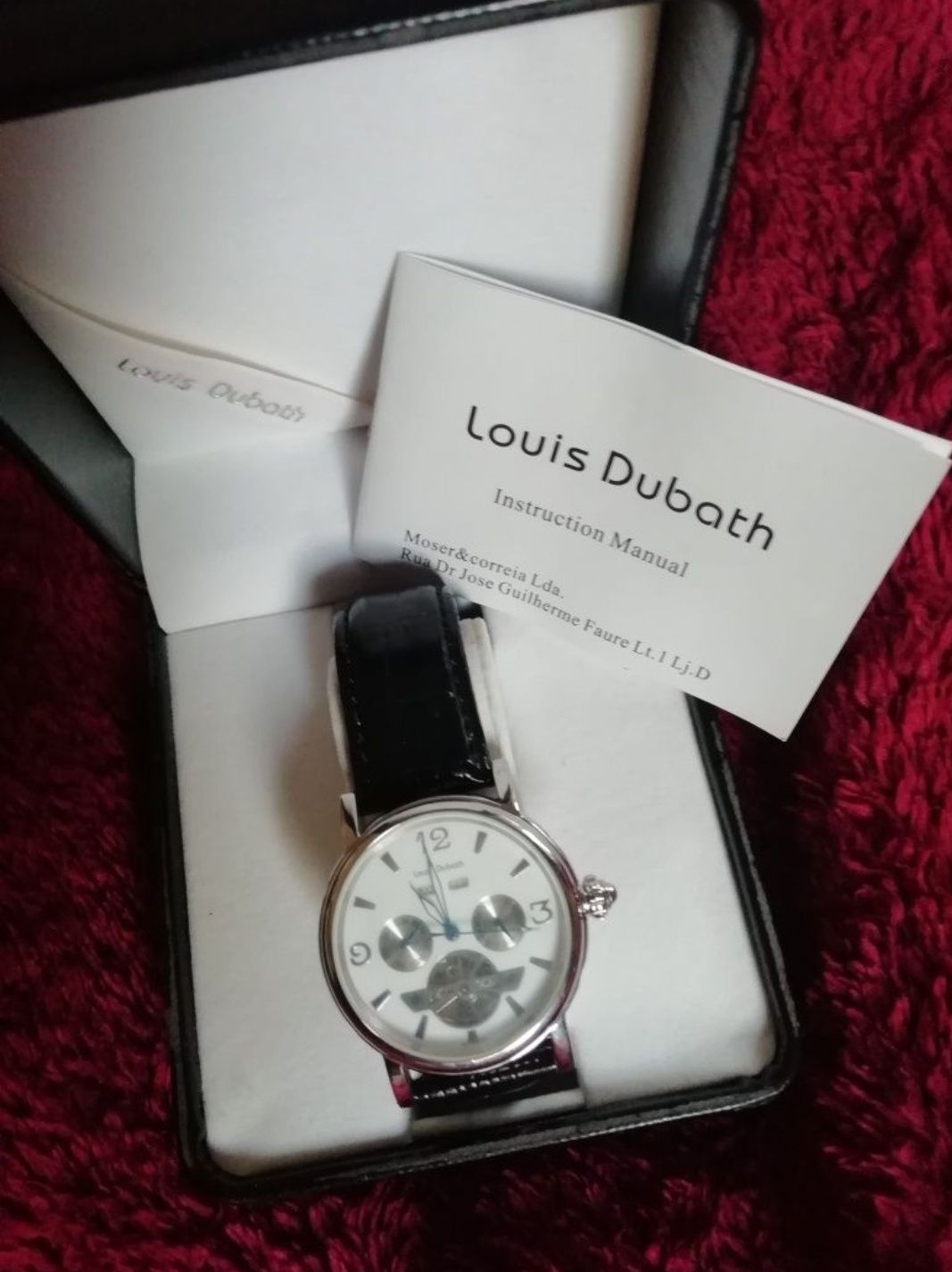 Relógio masculino Louis Dubath original
