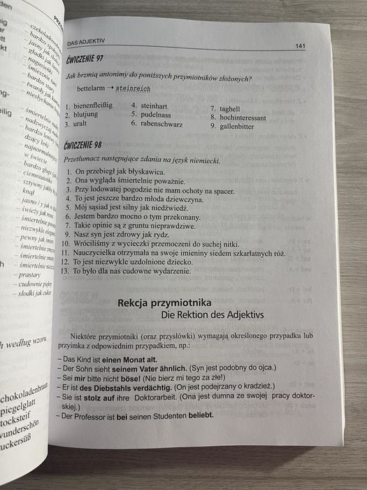 Nowe repetytorium z gramatyki języka niemieckiego Bęza