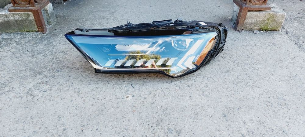 Audi Q7 фара левая сша USA Америка Matrix LED рестайлинг 4m ауди ку7