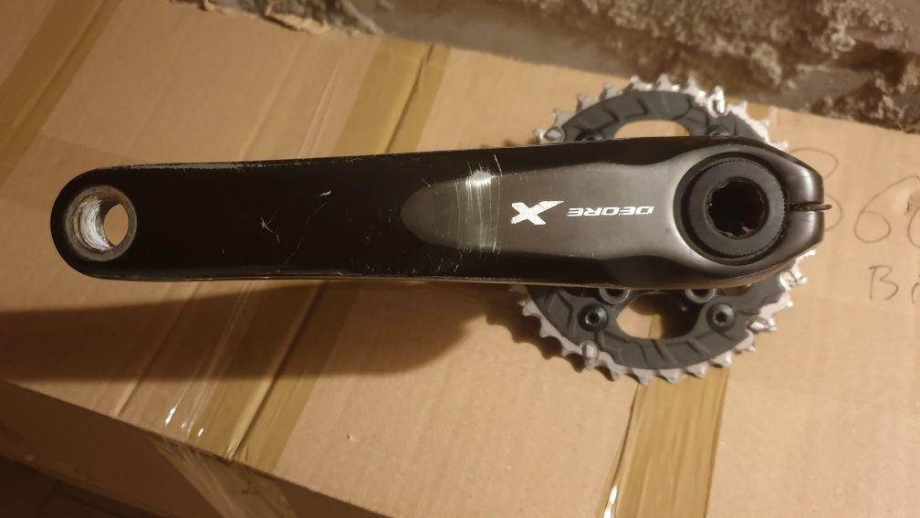 Korba Shimano XT M8000 ramiona 175 korby
