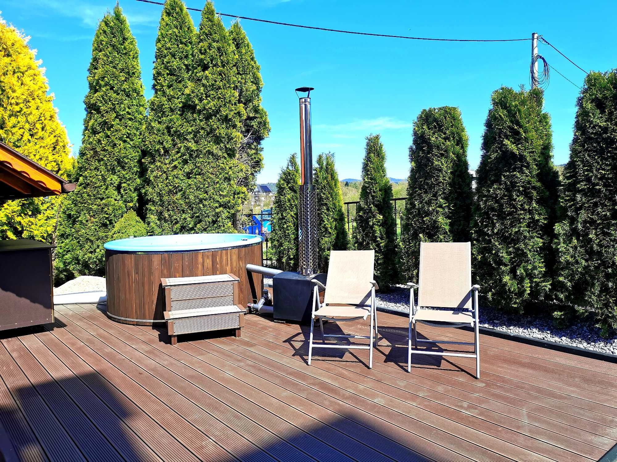 Apartament JACUZZI SAUNA ferie wynajem noclegi góry balia domek