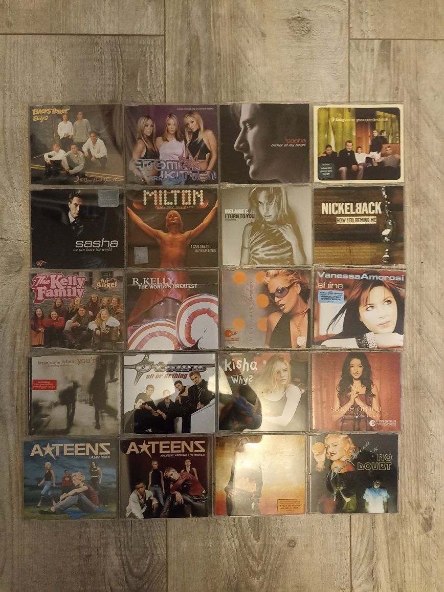 Zestaw 20 singli CD