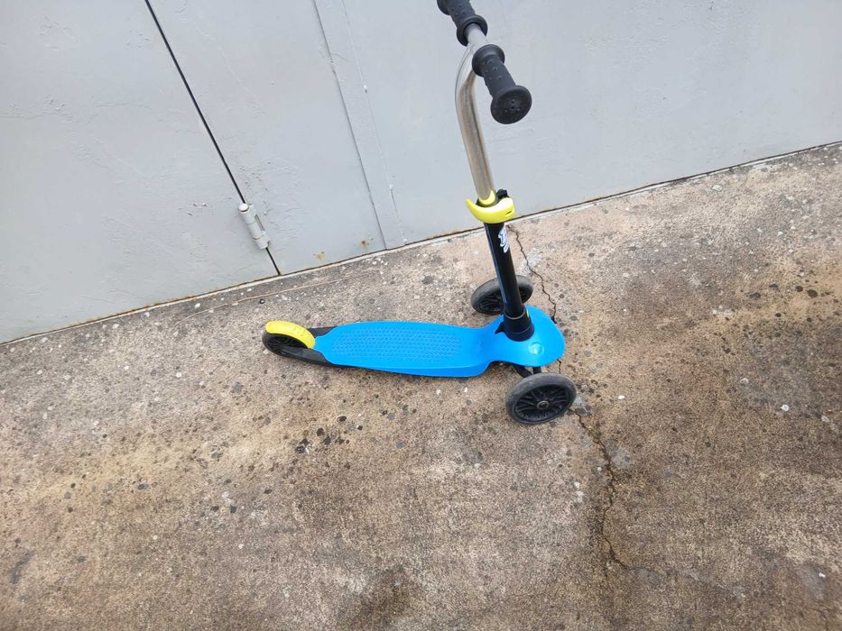 Trotinete criança  Btwin 3 rodas azul