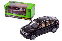 Машина металева Автопром 68311, BMW X6, X7,  1:32 :підсвітка фар,звук
