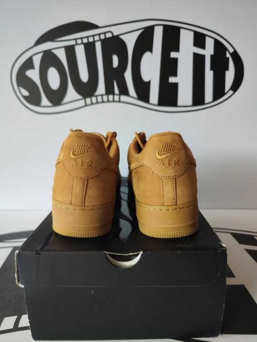 Buty meskie Mokasyny Nike_Air_Force_1_Low_Supreme_Brown R.43