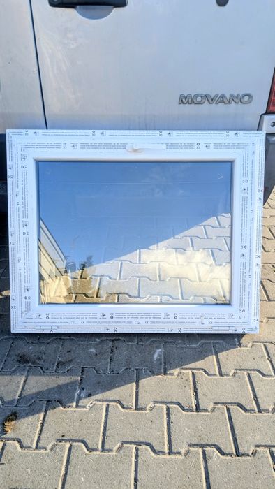 KR HAUS okno 100x80 uchylne nowe białe duża ilość okna drzwi POZNAŃ