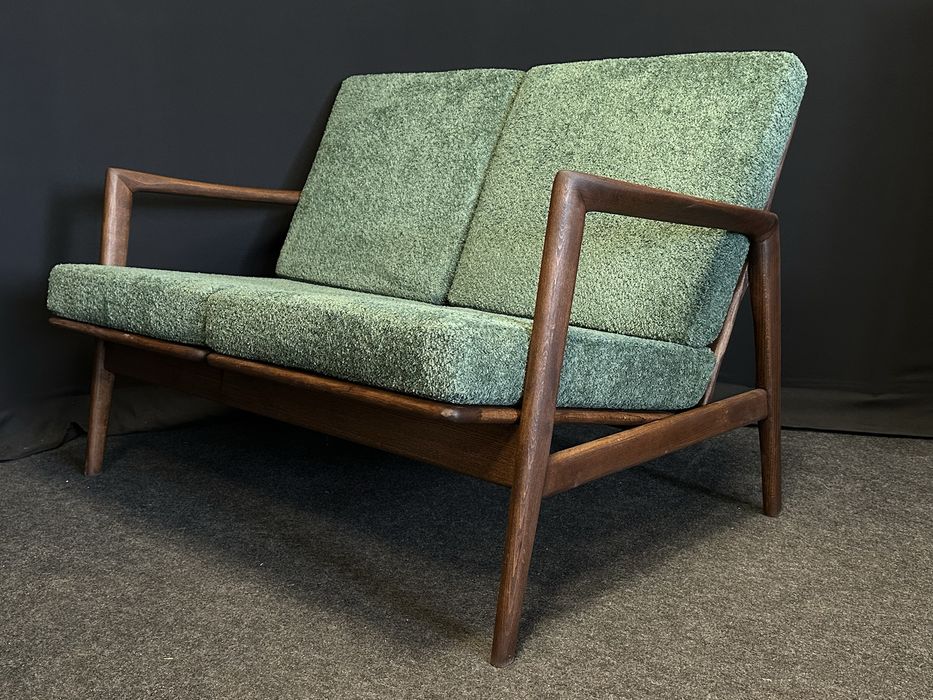 Sofa fotel Stefan PRL po renowacji