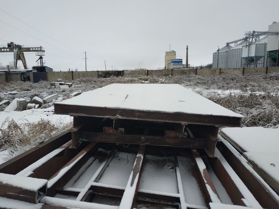 Автомобильные весы платформа 12 и 6 метров