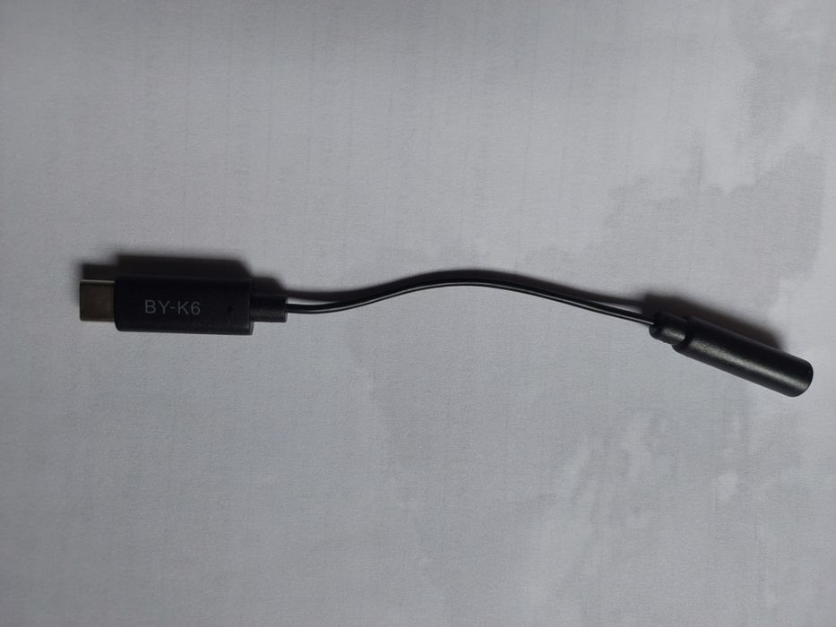 BOYA BY-K6 3.5 TRS Microphone адаптер мікрофона цап dji osmo pocket 2