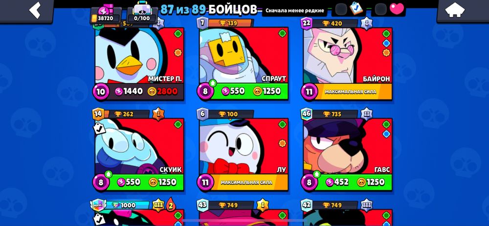 Продажа/Обмен акаунта в Бравл Старс на пабг