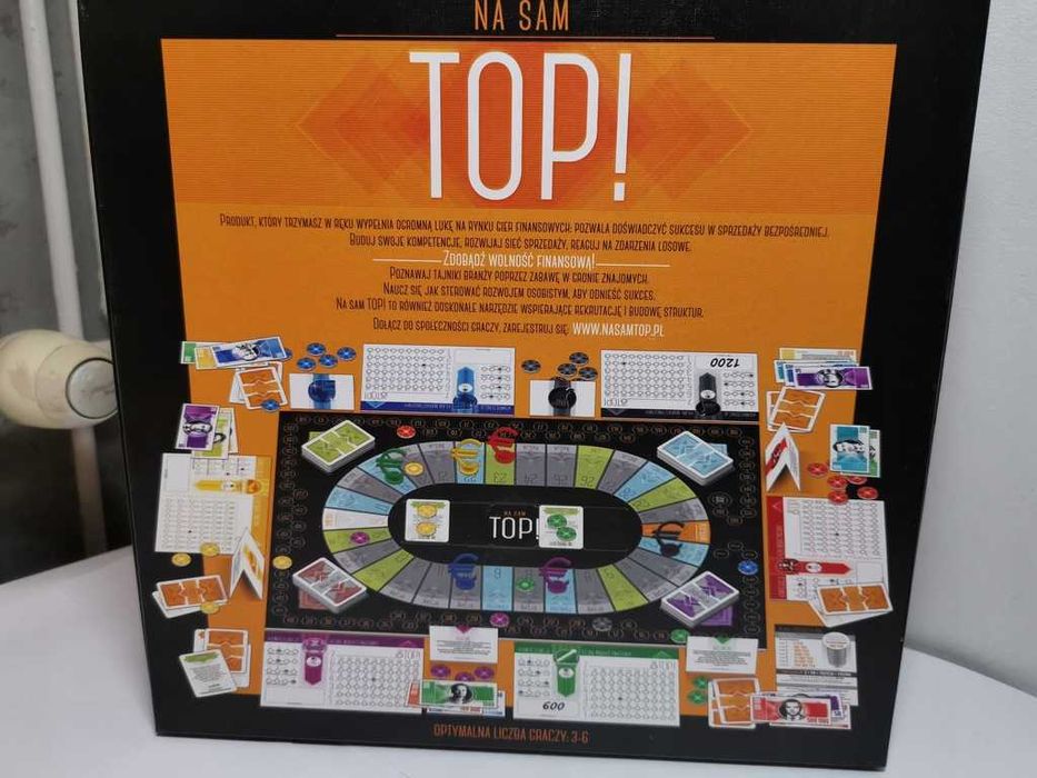 Na sam TOP. Gra planszowa