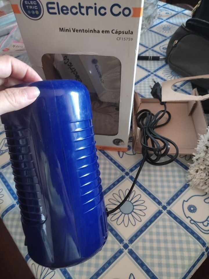 Mini ventoinha compacta