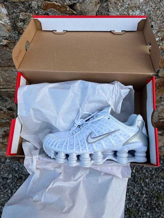 Buty Trampk Nike shox TL white R.43