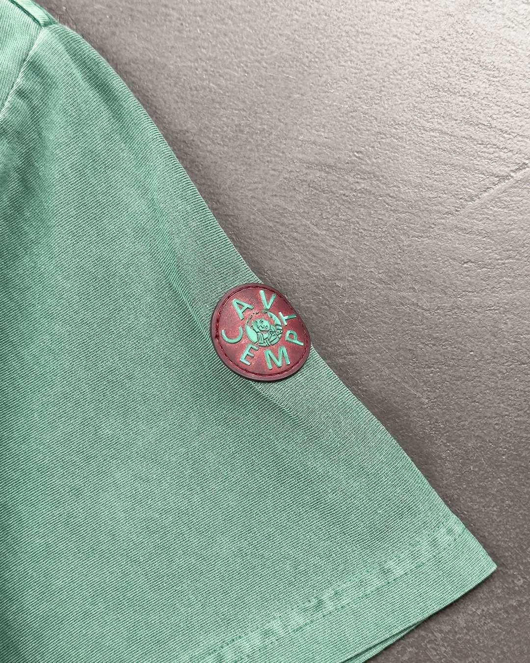 Футболка CAV EMPT Box Logo Tee Green CAV113