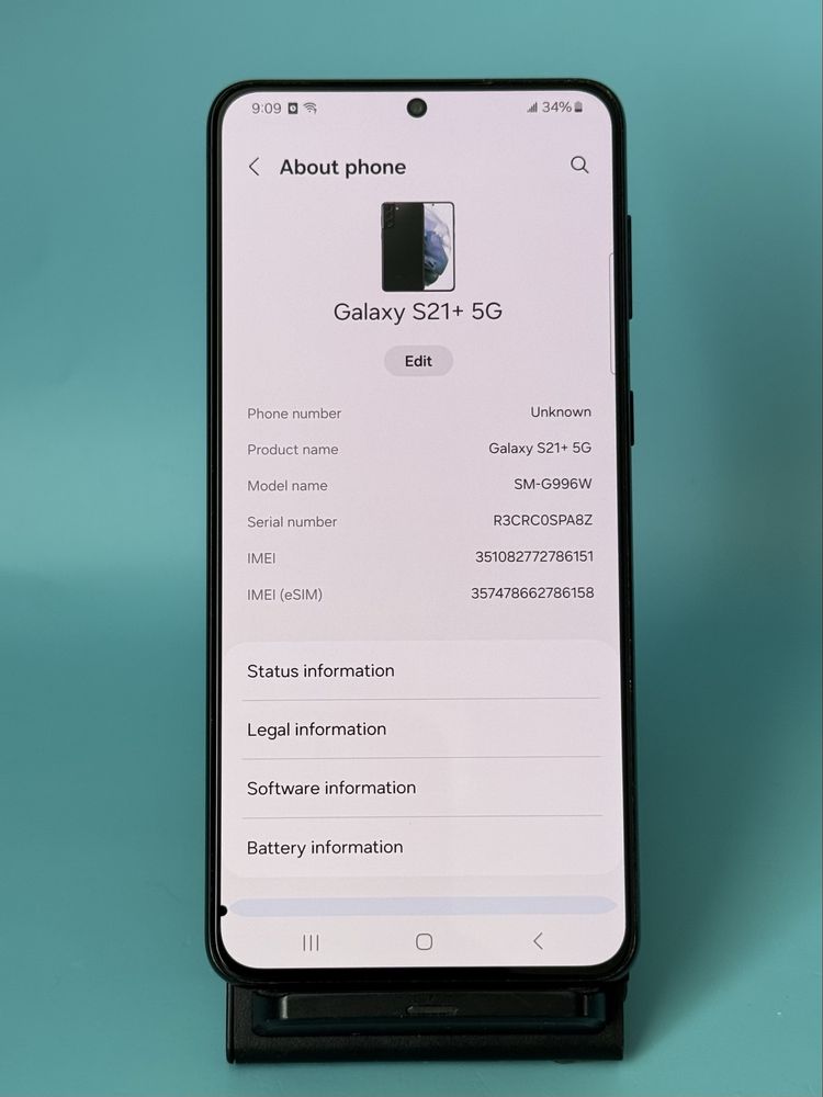 УЦІНКА Samsung Galaxy S21+ 8/128GB (607) Гарантія