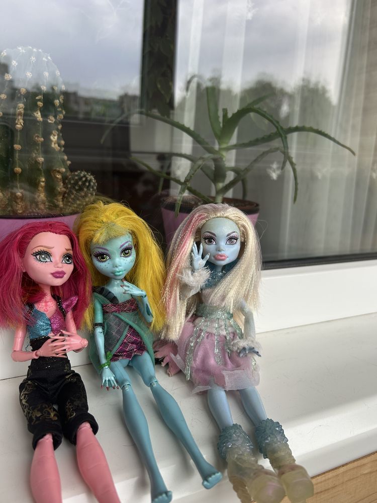 Monster High | Еббі(Маскарад),Лагуна і Джиджи (13 бажань)