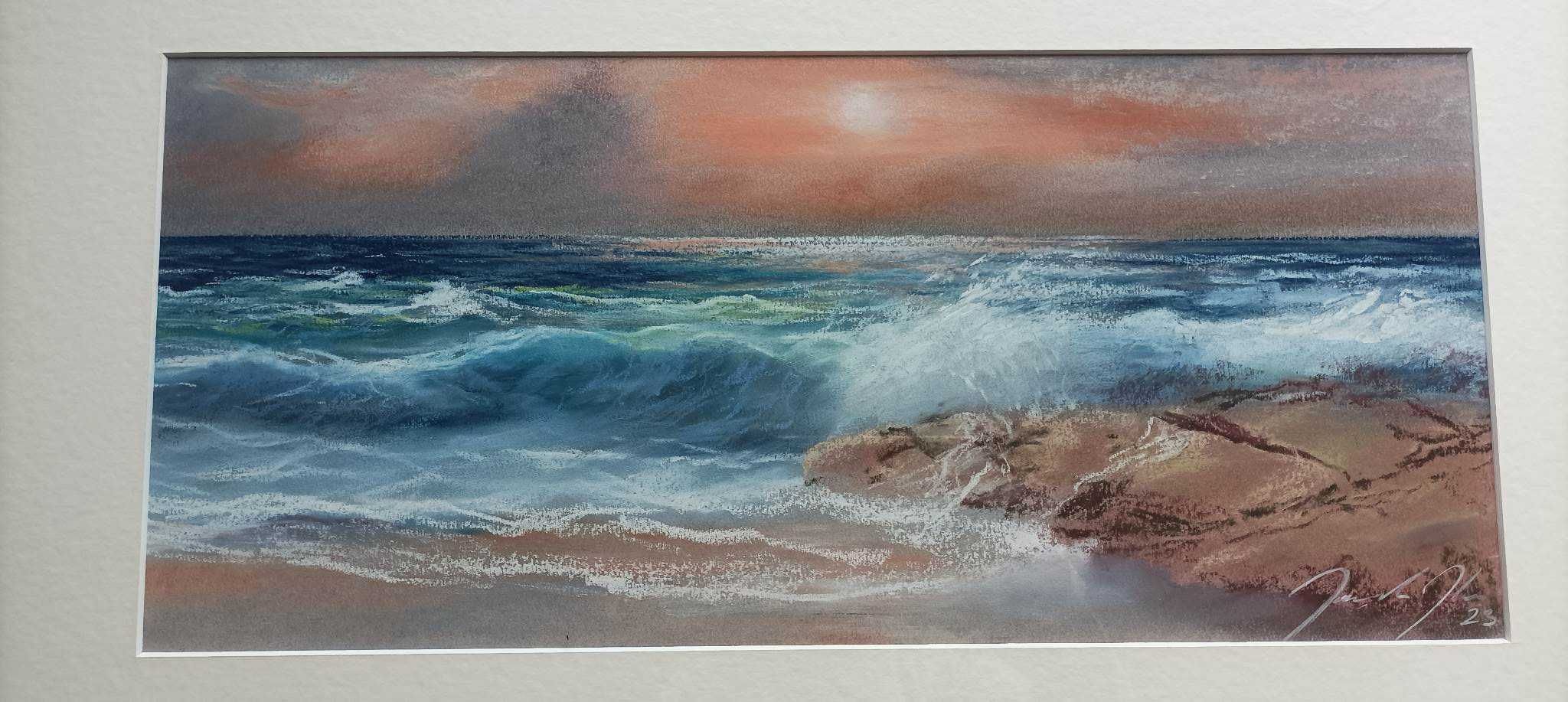 Obra original em pastel