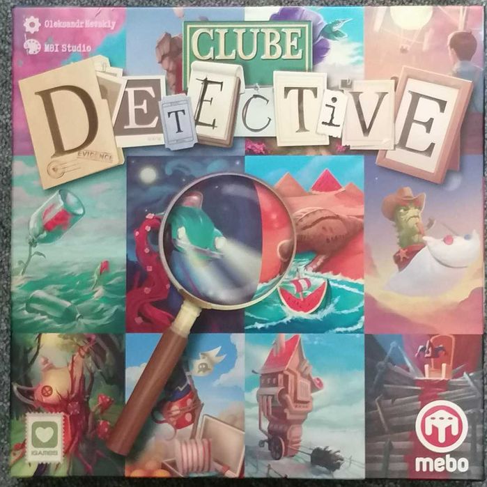Clube Detective (PT) - jogo de tabuleiro