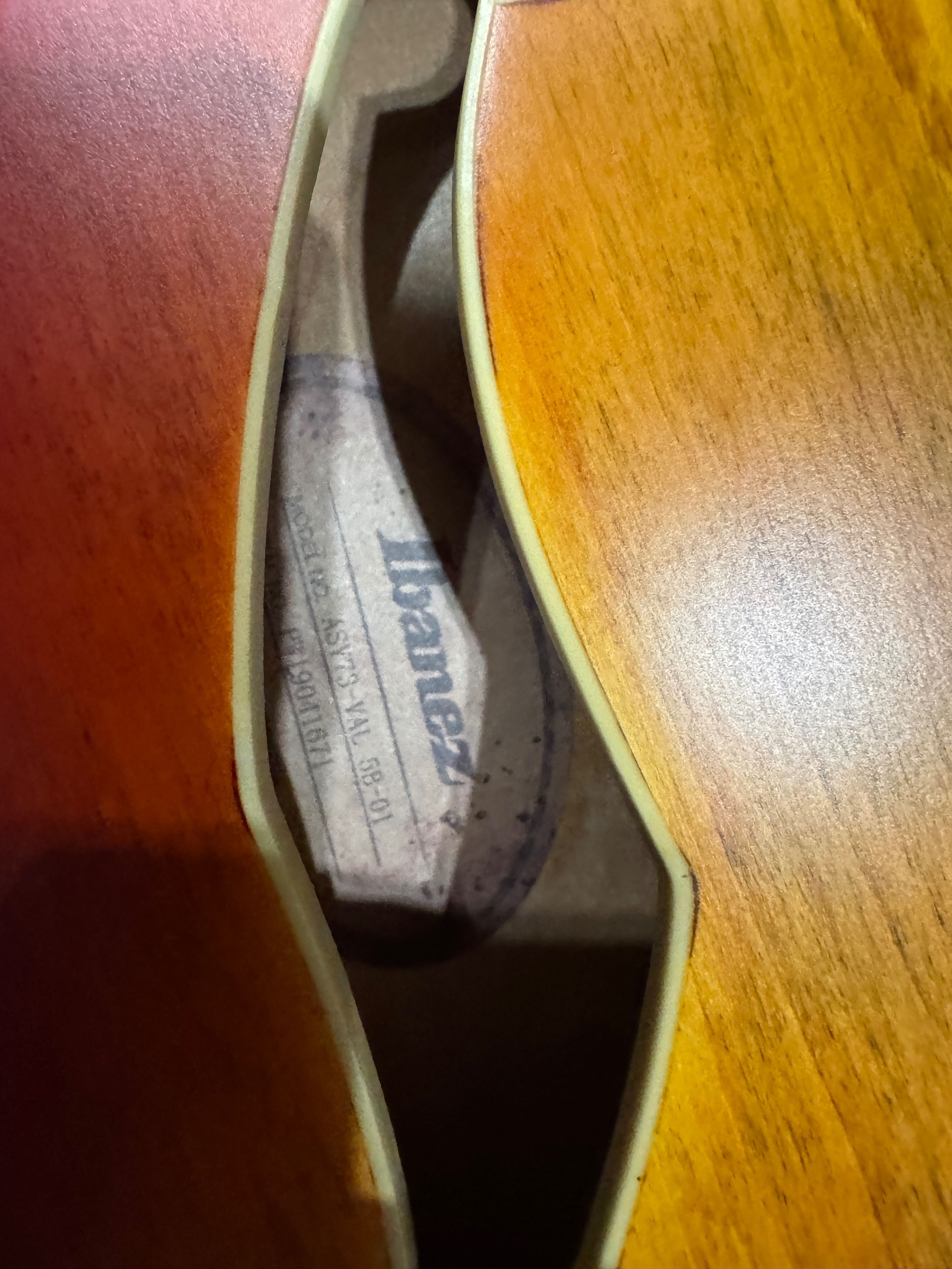 Ibanez AS V73 VAL Artcore z futerałem