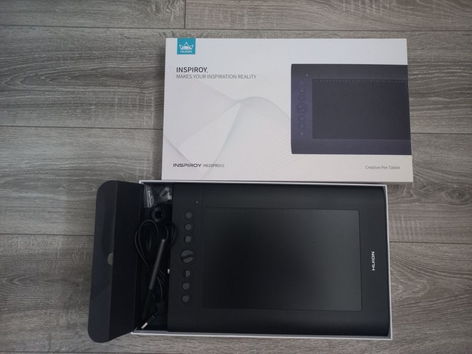 Графічний планшет Huion H610 Pro V2 + рукавичка