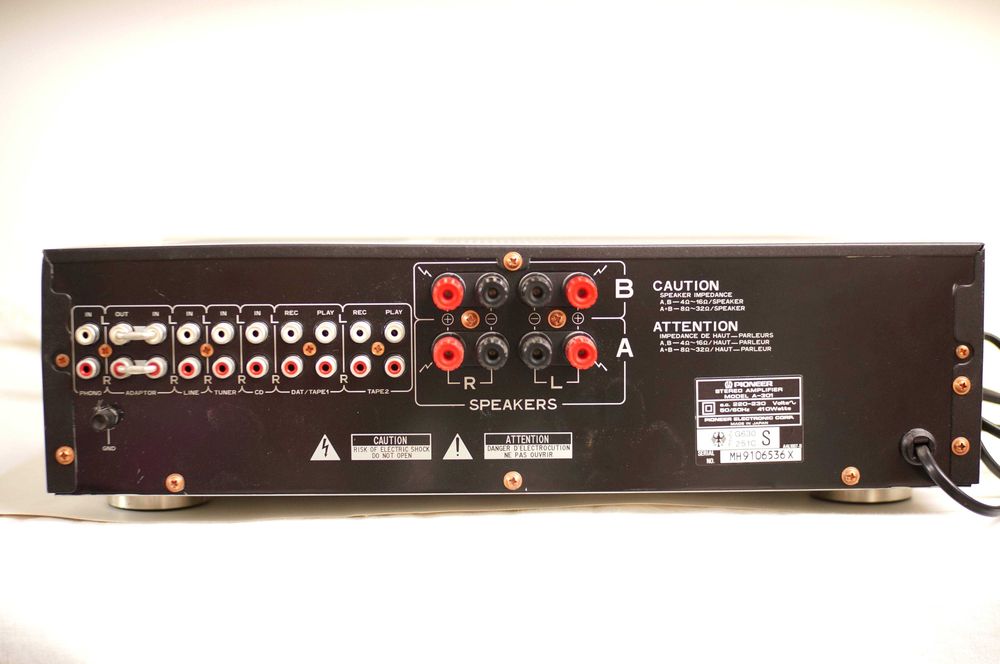 Wzmacniacz Pioneer A-301- 75W - 9 kg wagi (Made in Japan)