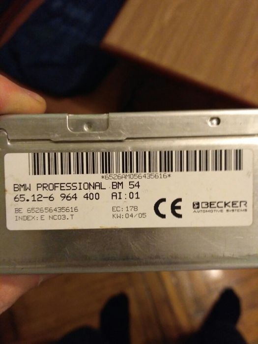 Радіомодуль BM54 Becker bmw e38 e39 e46 e53 (ремонт)