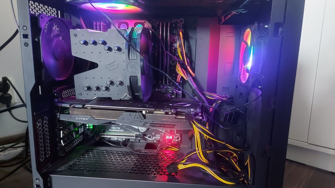 Computer Huananzhi X99-F8, Xeon E5-2696V3, RAM 96GB, GTX1070 8GB