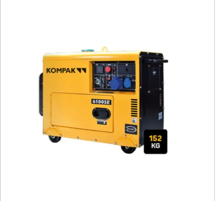 Gerador Kompak KP-6100se 5KW diesel Monofásico