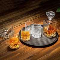 Nowy zestaw szklanek /karafka /szklanka /KANARS/whisky/kryształ !1442!