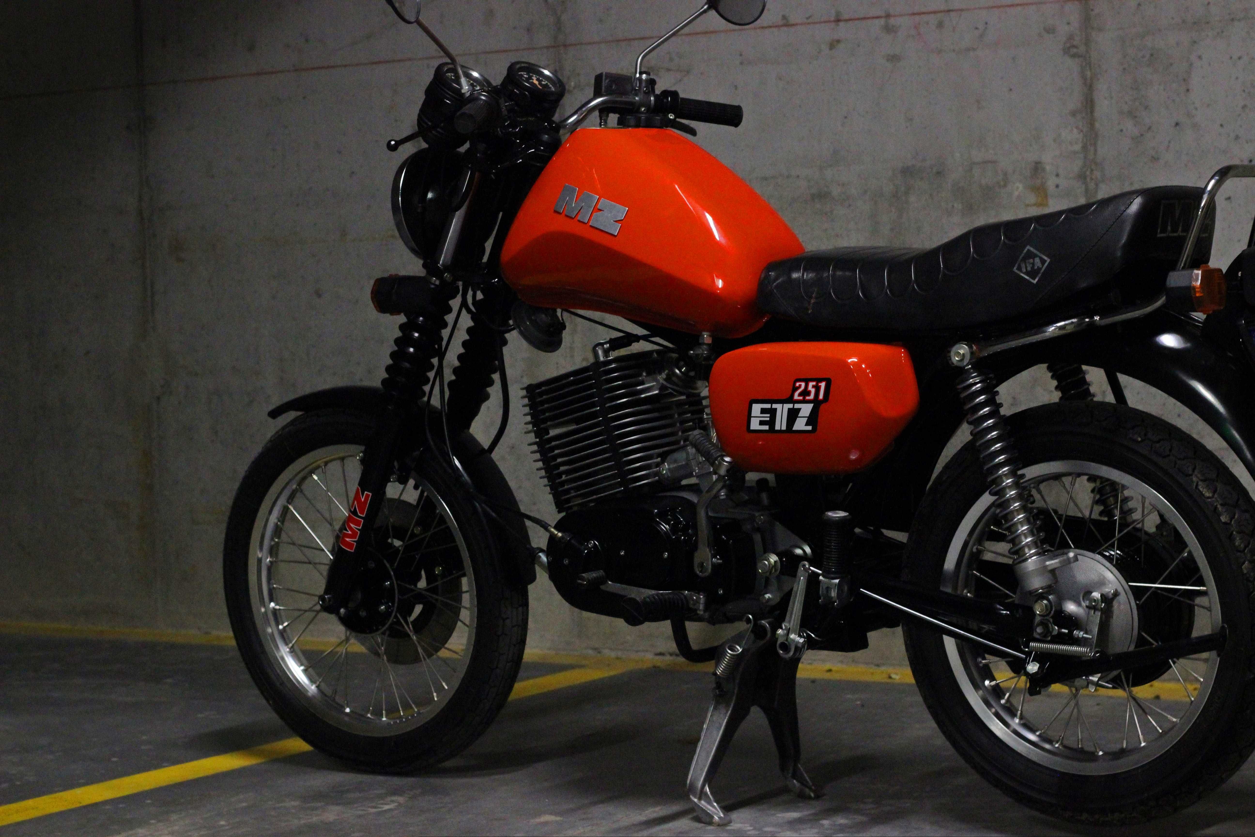 MZ ETZ 251 po renowacji, niezawodna